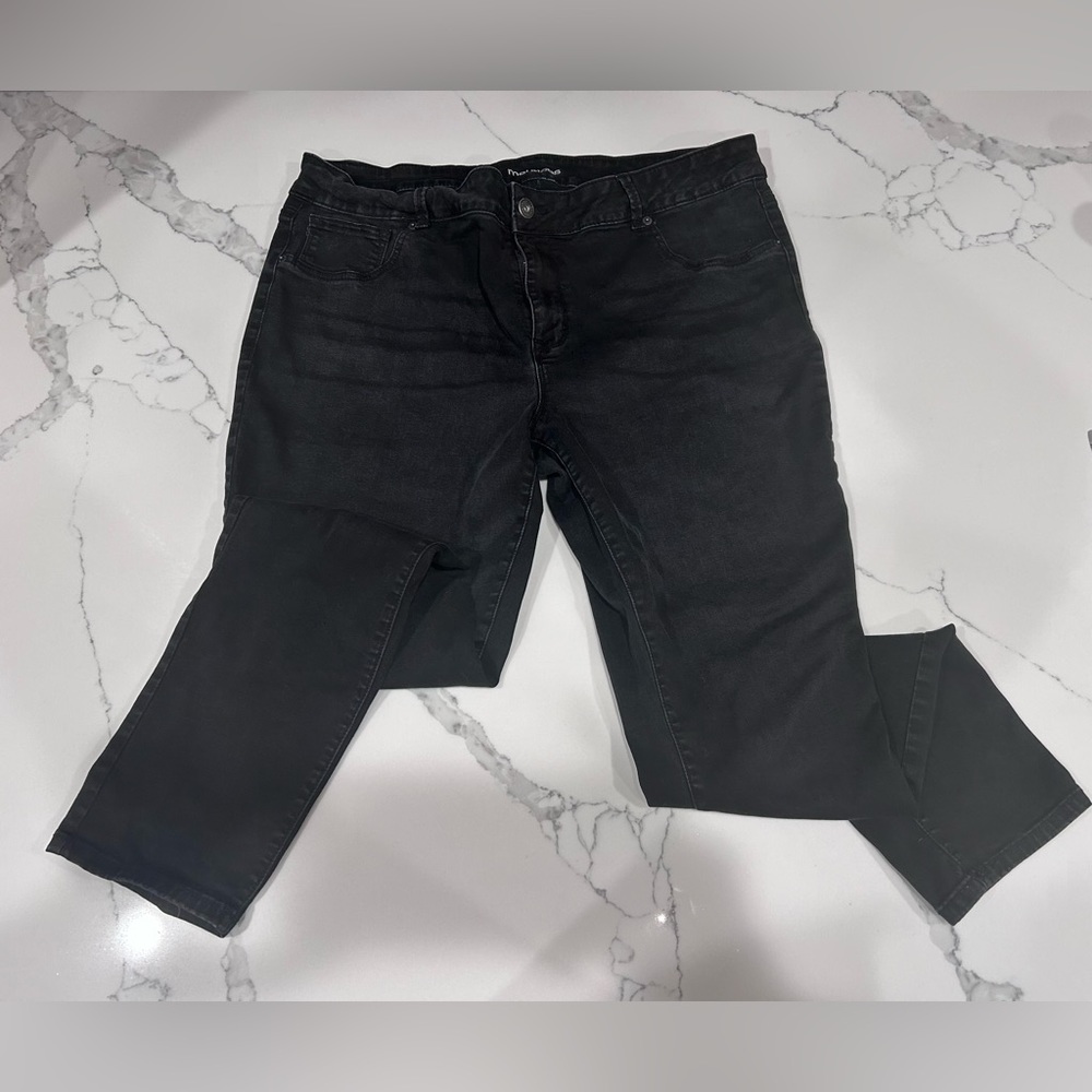 Maurices Faded Black Jeans - Size 22 Regular